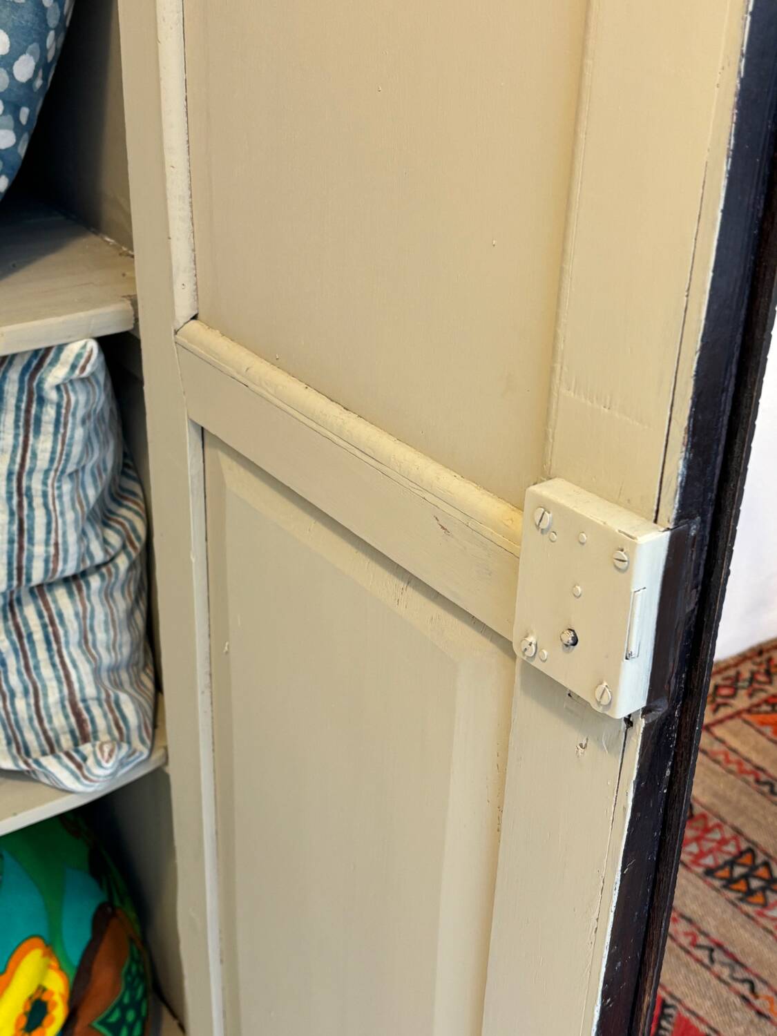 Small 19th-century patinated wardrobe