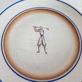 Set of 4 dishes, Gio Ponti, Richard Ginori, sport series