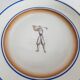 Set of 4 dishes, Gio Ponti, Richard Ginori, sport series