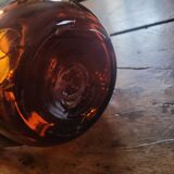 Dark amber glass pitcher – 1960s