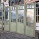 4 Art Nouveau partition doors + transom