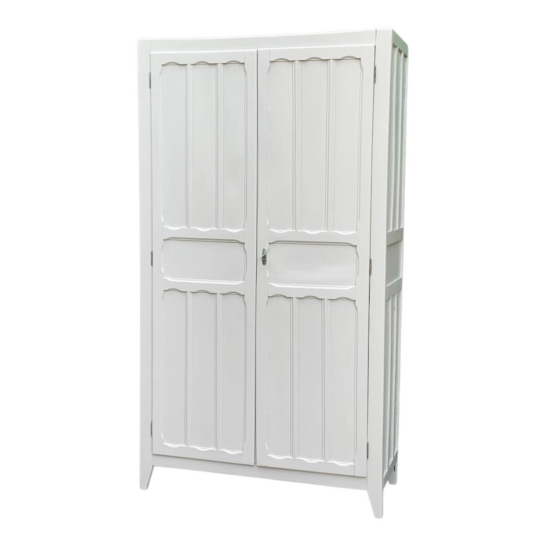 Antique Parisian paneled wardrobe, 1940