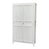 Antique Parisian paneled wardrobe, 1940
