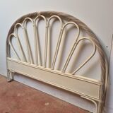 Rattan headboard