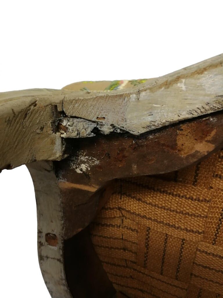 Louis XV armchair, eighteenth century