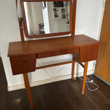 Coiffeuse en teck design danois