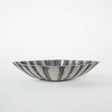 Metal platter, Italian design, 1970s, made in Italy