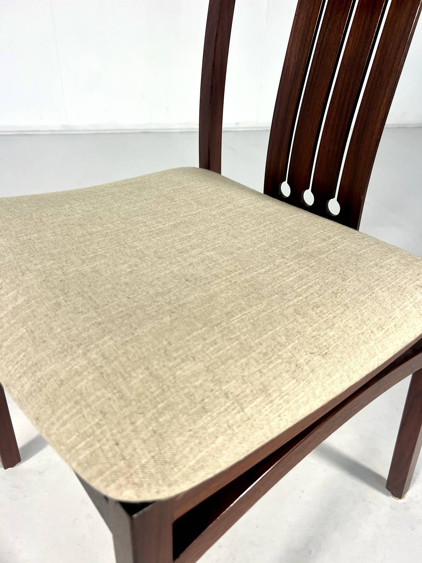 Mid-Century dining chairs, set of 6, Italy, 1960s