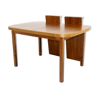 Walnut dining room table, Sweden, 1960