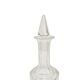 Biedermeier style Czechoslovakian olive and oil carafe, 1900s