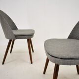 1960s Antonin Suman Set of Four Dining Chairs, Czechoslovakia