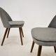 Ensemble de quatre chaises de salle à manger Antonin Suman des années 1960, Tchécoslovaquie