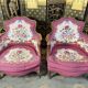 Pair of armchairs Louis XV style