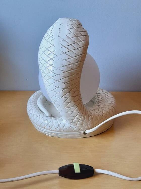 Lampe serpent Avobin, 1970