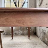 Turned leg cherry table 160cm