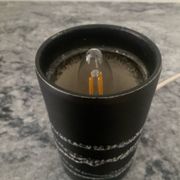 Petite lampe vintage en céramique