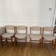 Set of 4 vintage chairs