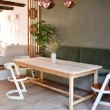 Oak farmhouse table