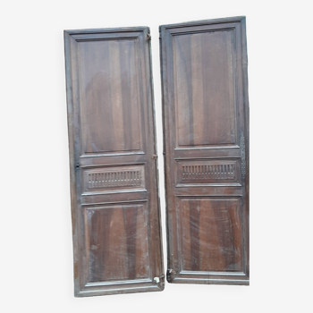 Pair of old doors