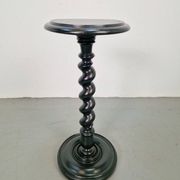 Hand-Carved Wood Barley Twist Pedestal, 1930s