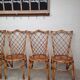 Rattan chairs by Louis Sognot