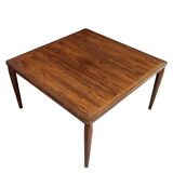 Table basse danoise en palissandre des années 60