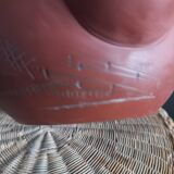 Terracotta teapot
