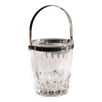 Crystal ice bucket, Cristal d'Arques France