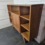 Vintage 60s bookcase sideboard