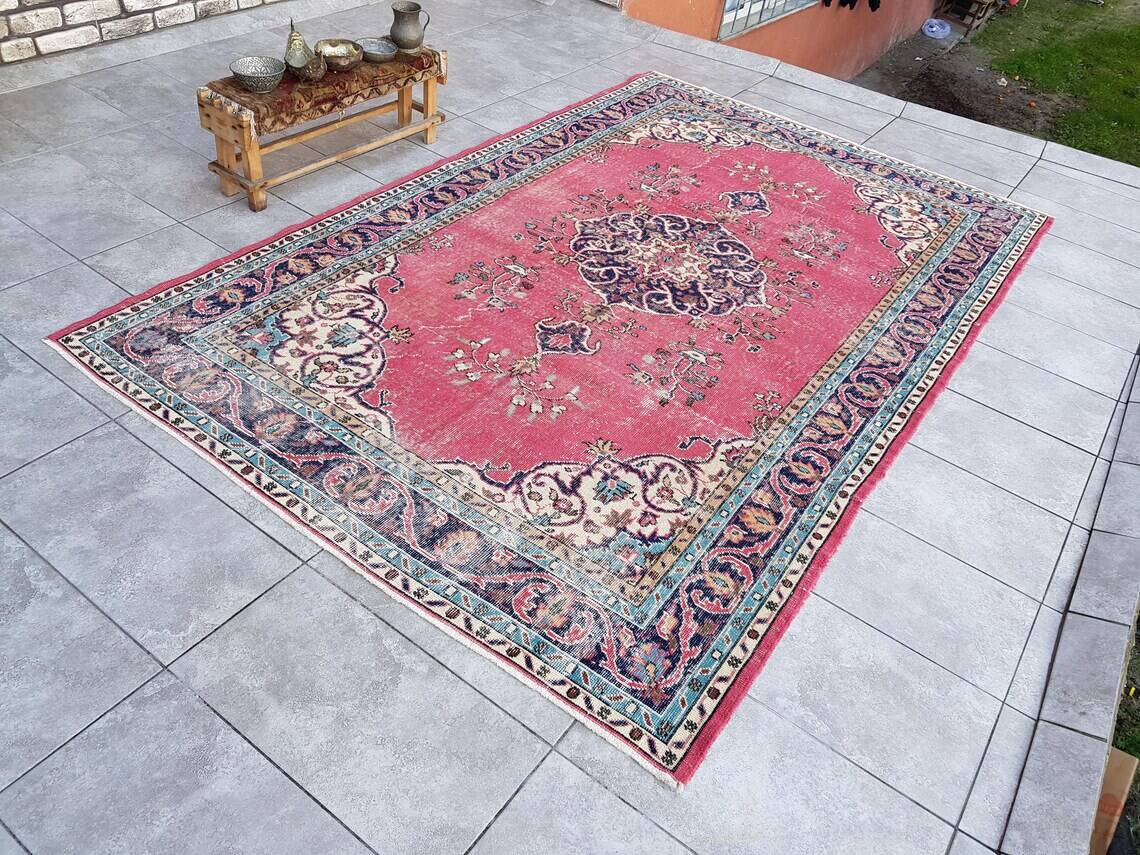 Geometric Turkish Anatolian Rug sku 2634