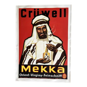 Vintage affiche publicitaire