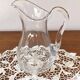 Large Vintage Sèvres Crystal Water Jug / Pitcher / Carafe Signed