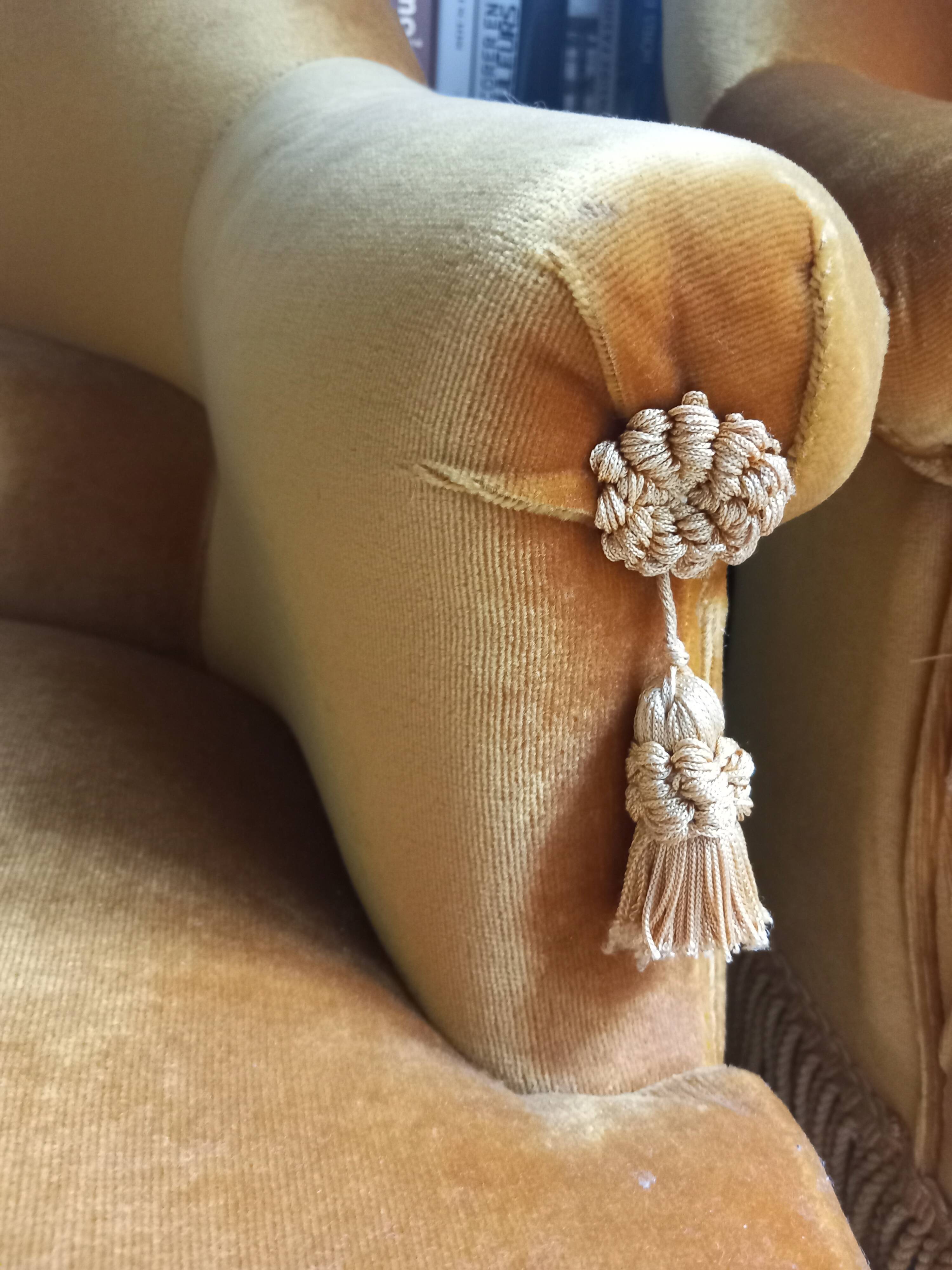 Pair of “toad” armchairs