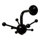Black Sputnik coat rack