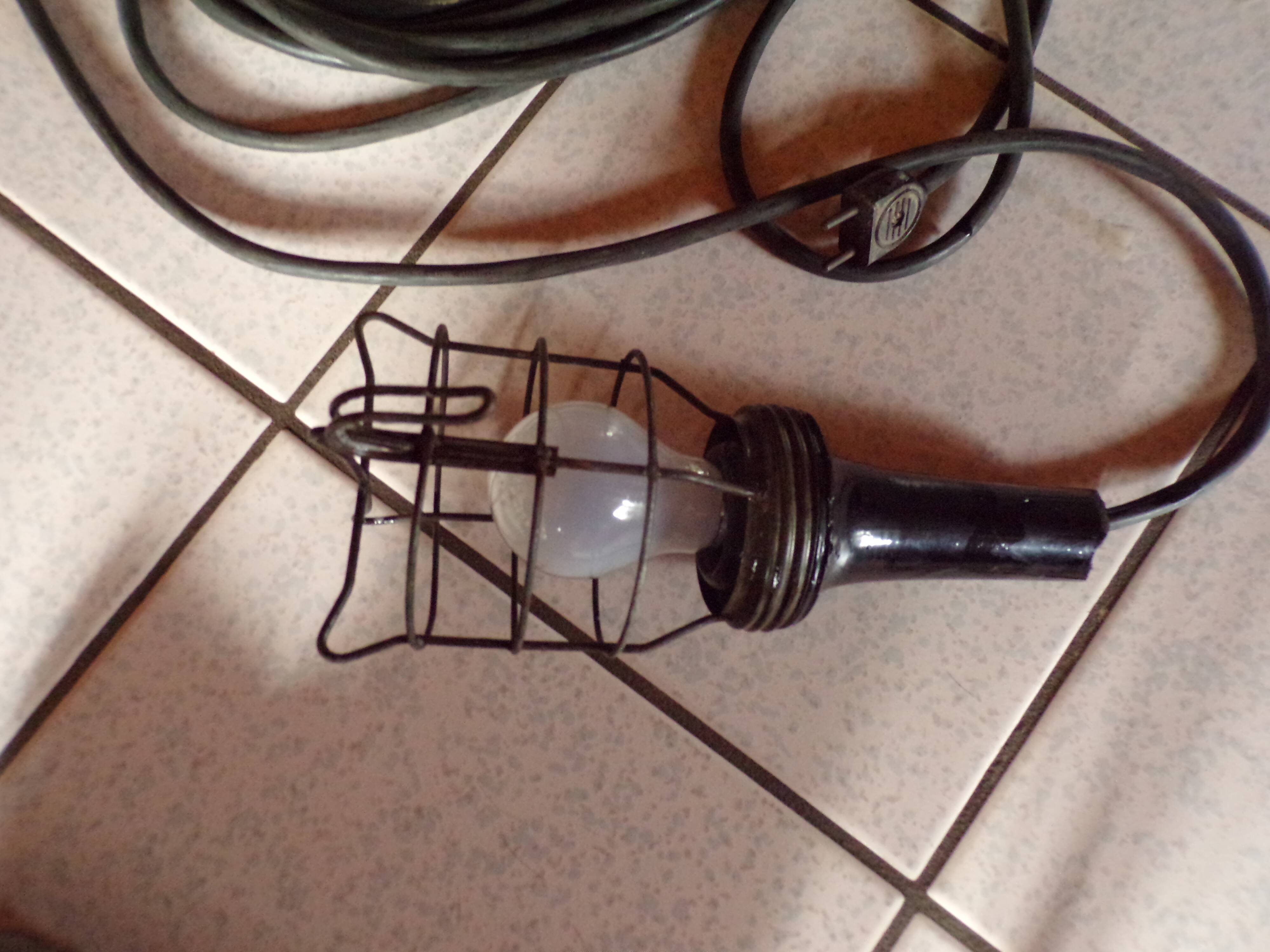 Workshop hanging lamp