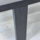 Mid-century modern Japandi black slat bench coffee table by Martin Visser for 't Spectrum, 1960s