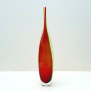 Vase de Kjell Engman pour Kosta Boda en verre soufflé, Suède