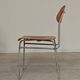 Set of 8 metal and wood school chairs  
Former Czechoslovakia 1960