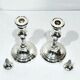 Pair of Silver Candle Holders Egypt