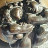 Bronze sculpture by Bogomil Jivkov – The Apple (1991)