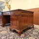 Bureau partenaire en acajou anglais classique