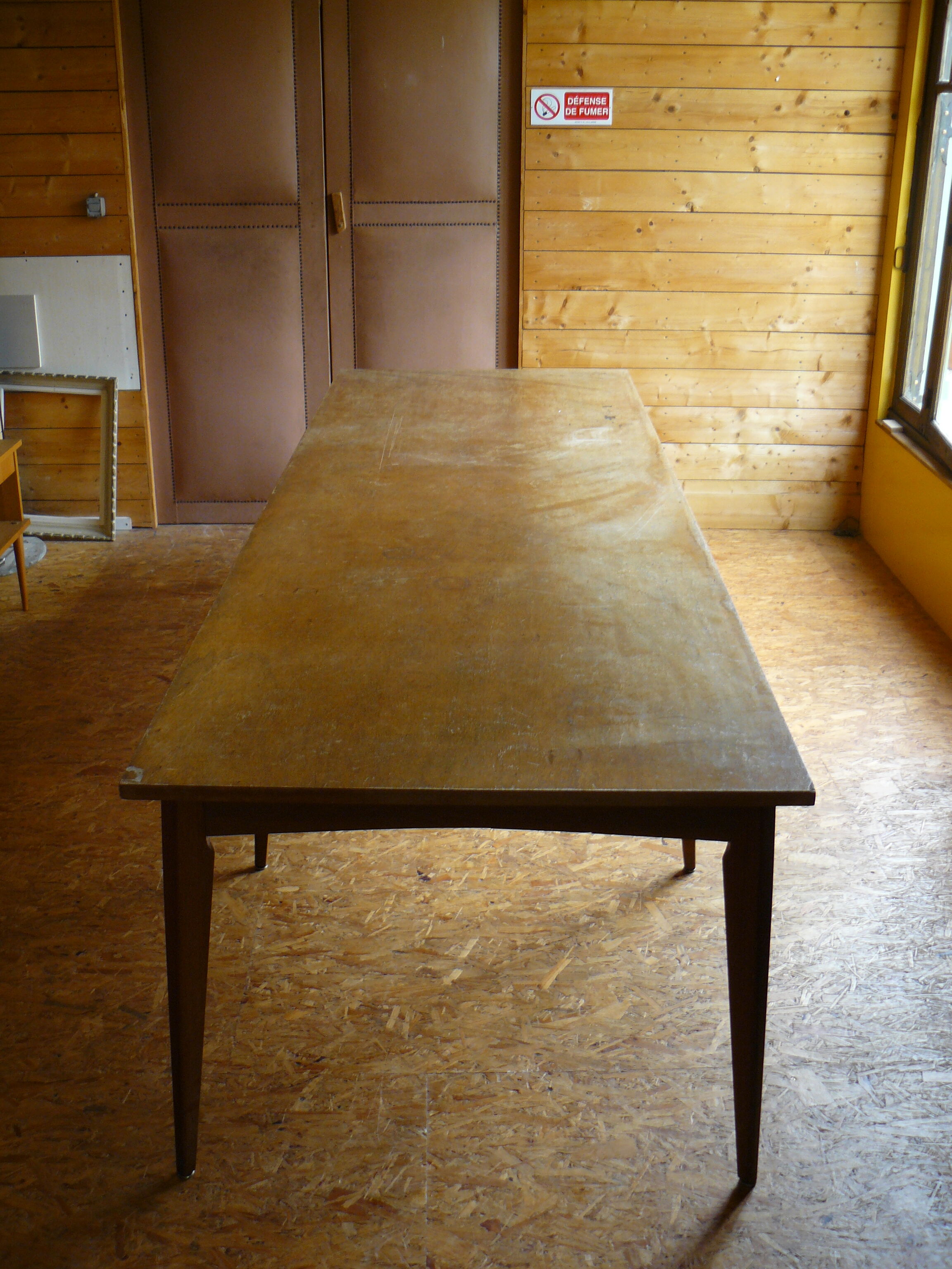 Scandinavian style dining table