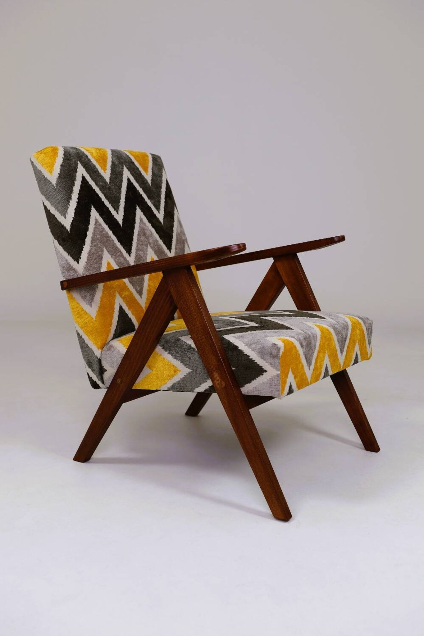 Fauteuil vintage ethnique chic modern design