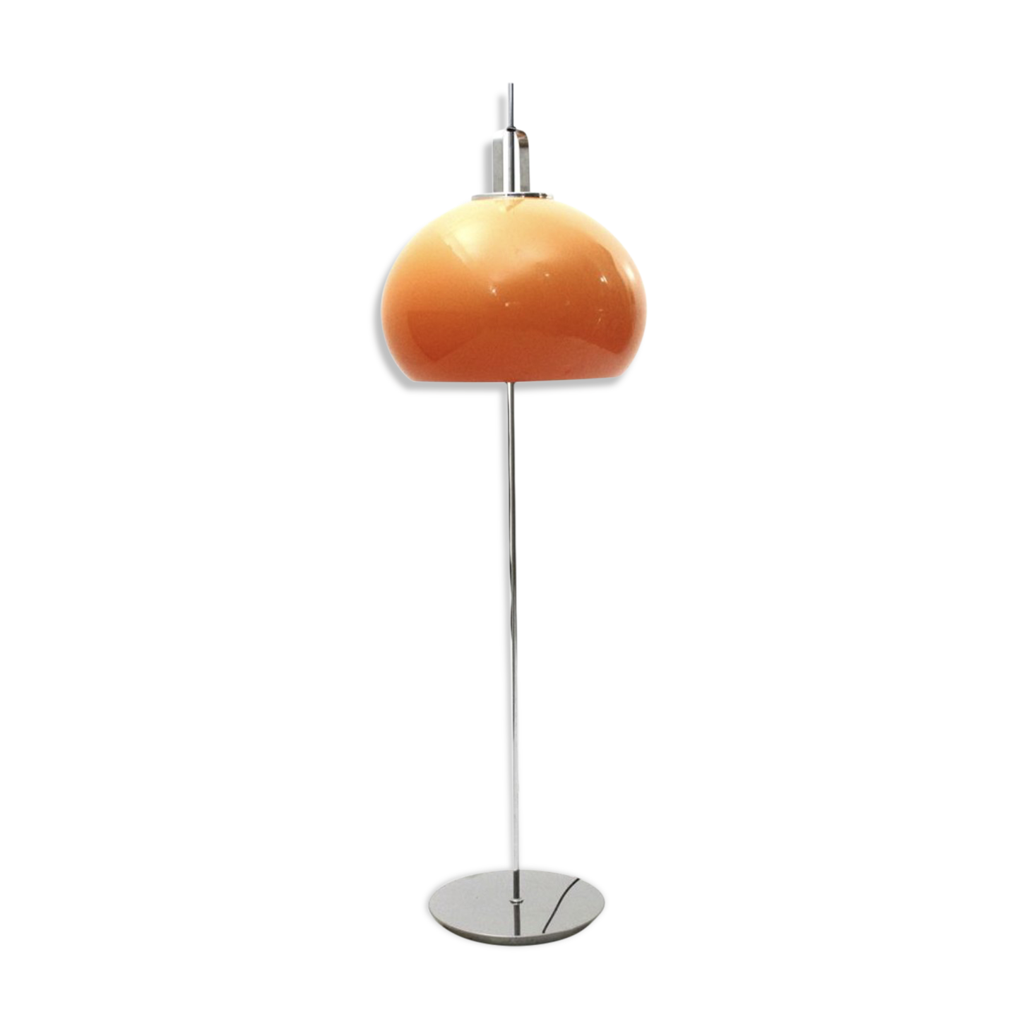 mushroom floor lamp Harvey Guzzini, Italy 1970