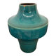 Vase bleu en terre cuite vernissée Germany ref 360.020