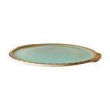 Pie dish in faience by Salins