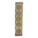 1980s Vintage Turkish Hand-Knotted Floral Runner 77x327