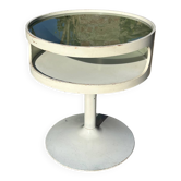 Table d’appoint tulipe vintage Space âge des années 70 Opal Mabel