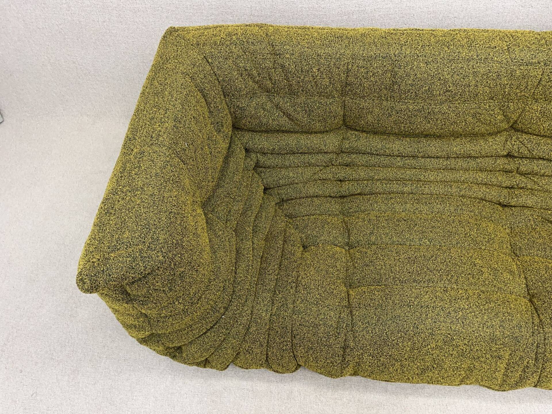 Ligne Roset Togo modular two-seater with armrests.