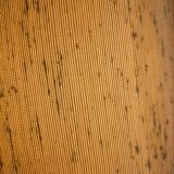 Solid brass candle holder lamp and vintage fabric